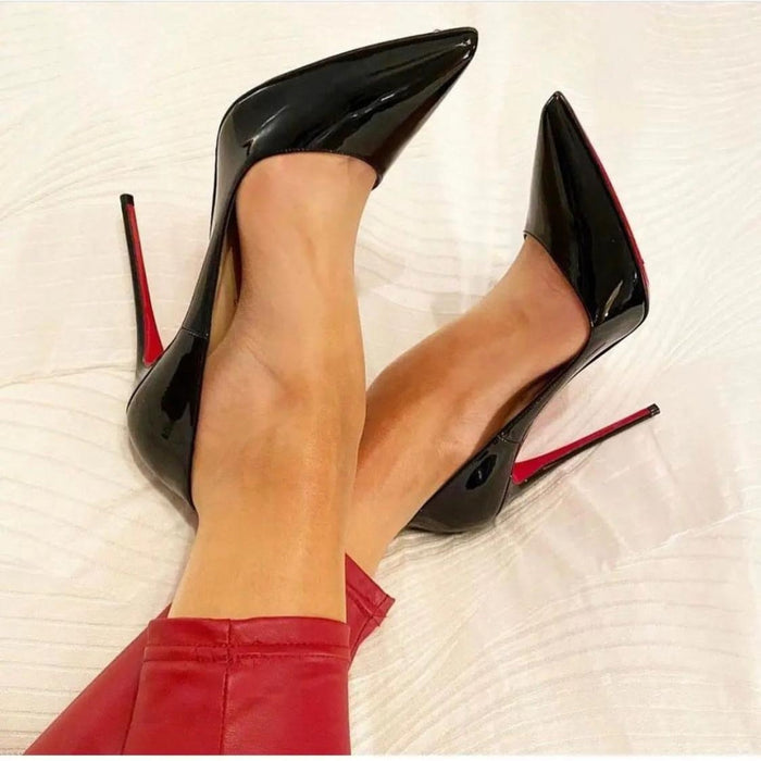 Red bottom stiletto Heel Pumps — YELLOW SUB TRADING