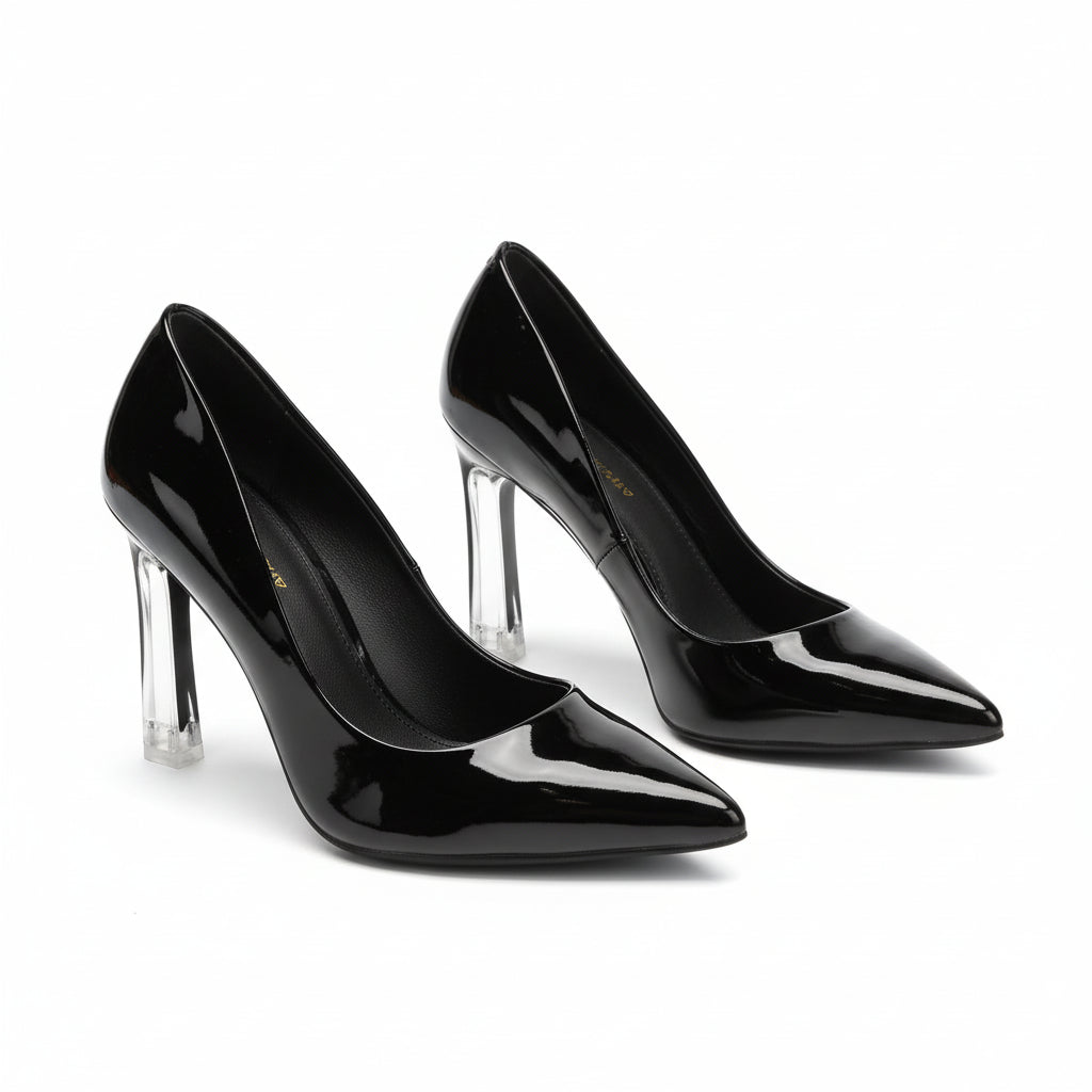 Glass heel pump