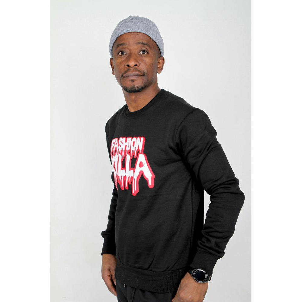 Printer Sweater Men's Top.