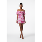 Floral Off the Shoulder Ruffled Romper