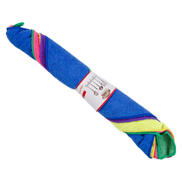 5PCS Plain Assorted Micro Fibre Cloth