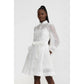 Elegant Rhinestone Long Sleeves Dress
