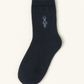High Socks with Print Warm Soft Wool