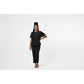Placket Crew Neck Pullover Top Wide Leg Pants Casual Set