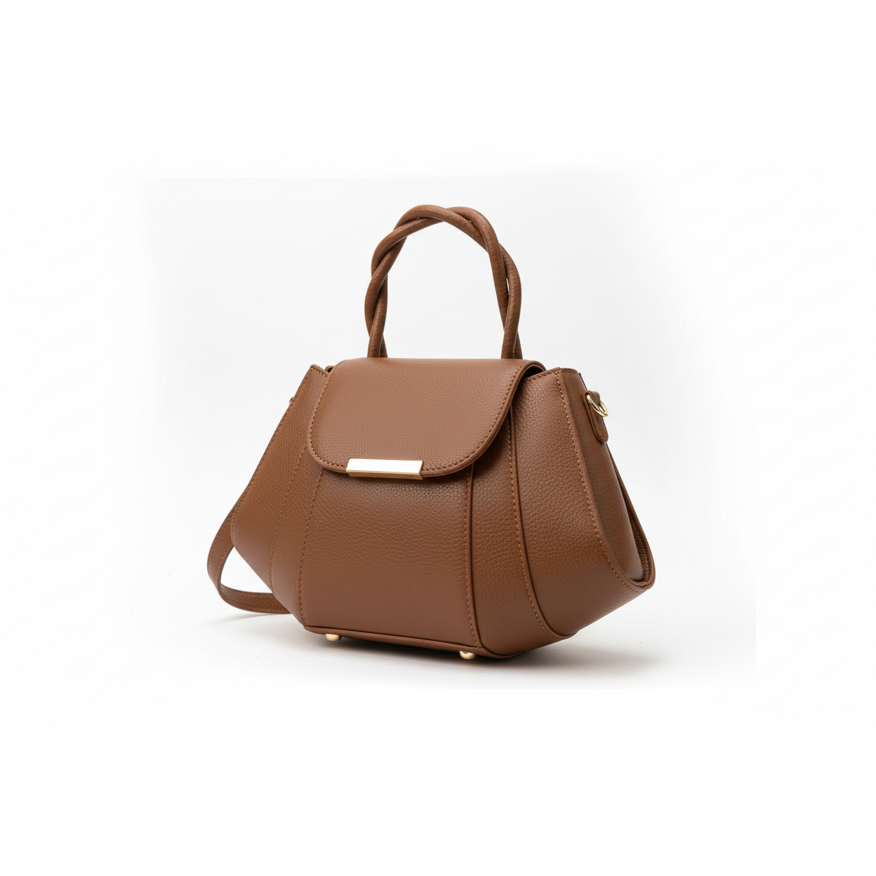 Structured Top Handle Shoulder & Crossbody Bag