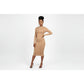 Long Sleeve Crossfront Bodycon Dress
