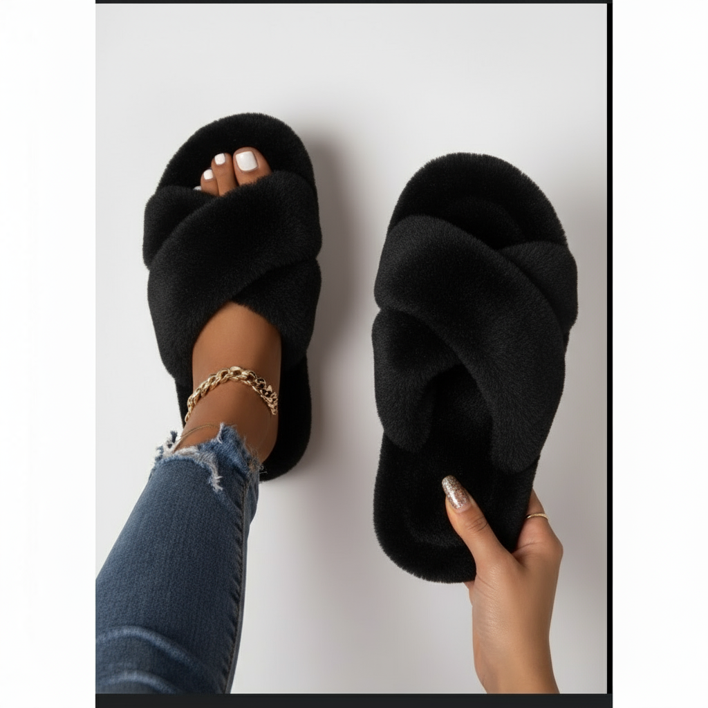 Women's Cross Straps Slippers
