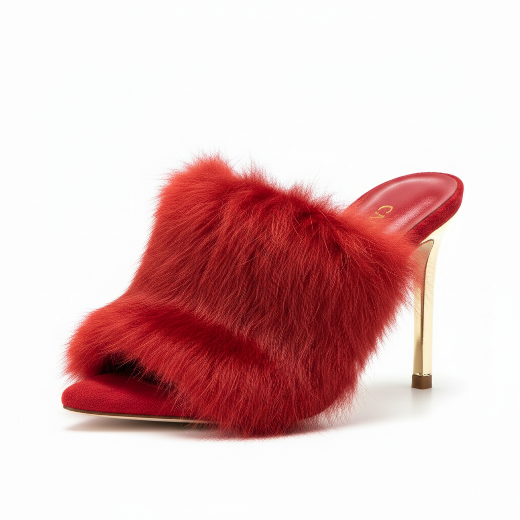 Bunny fluffy shoes