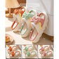 Thick-soled Cute Linen Slippers For Women.