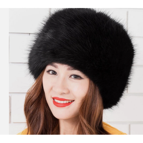 Fluffy Fur Round Winter Bucket Hat