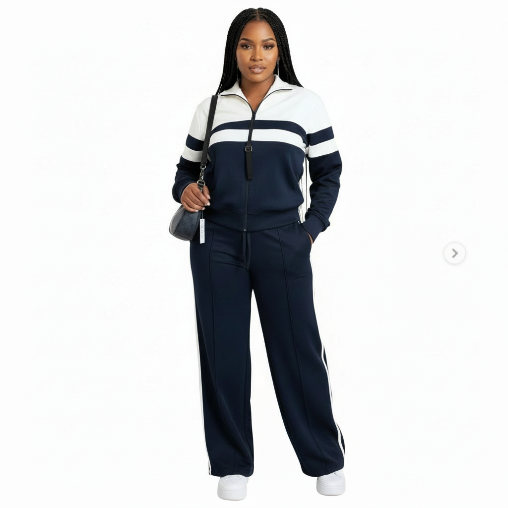 Tracksuit Full Zip Jacket & Jogging Pants Set