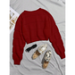 Long Sleeve Wool Knitted Stretchy Sweater