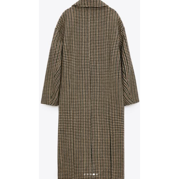 Street Plaid Solid Patchwork Buckle Turndown Collar Outerwear