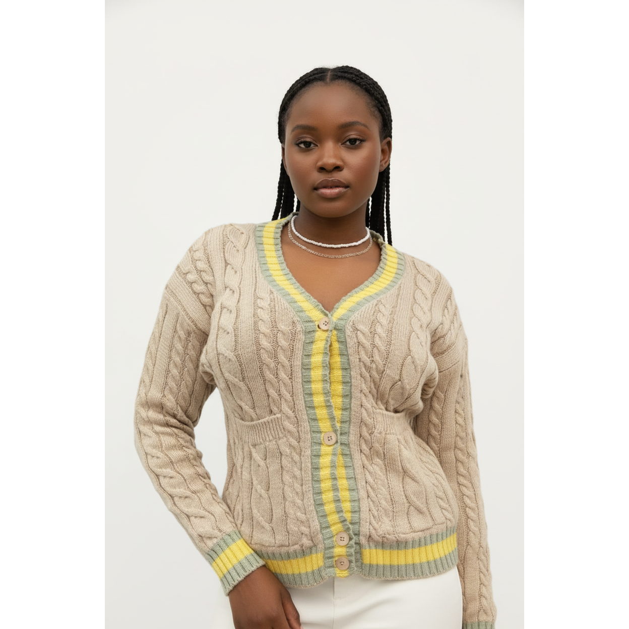 Wool Blend Fuzzy Knit Cardigan – YELLOW SUB TRADING