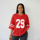 Graphic Shirts V Neck Pullover Sweater
