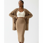 Fashion Cardigan High Waisted Pencil Skirt Knit Sweater Set