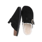 Birkenstock Boston Fur Clog Footbed Sandals