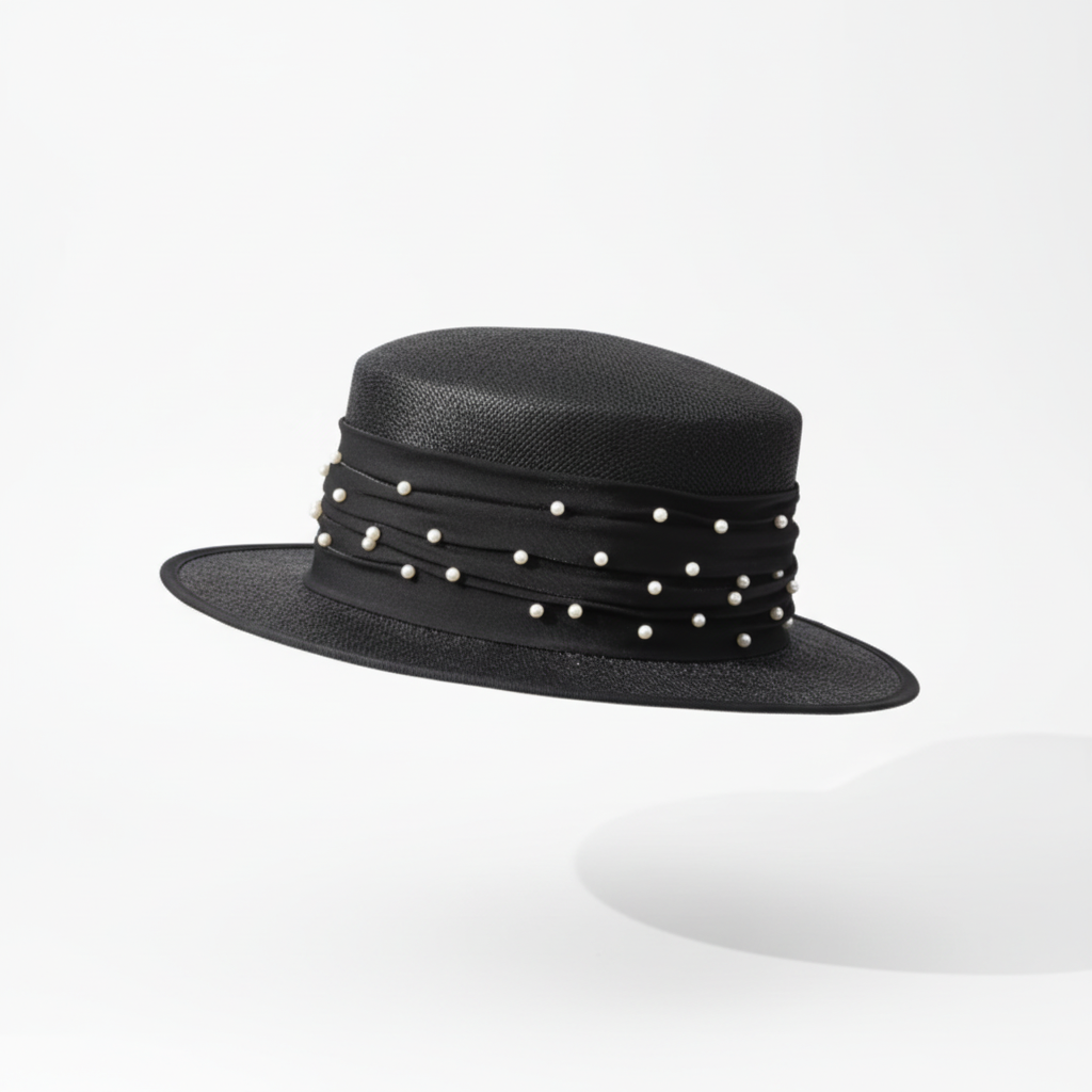 Straw Hat Bow Retro Elegant Fresh Hepburn Ladies Sun Hat