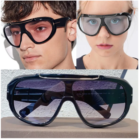 Oversize Skiing Designer Pilot sunglasses