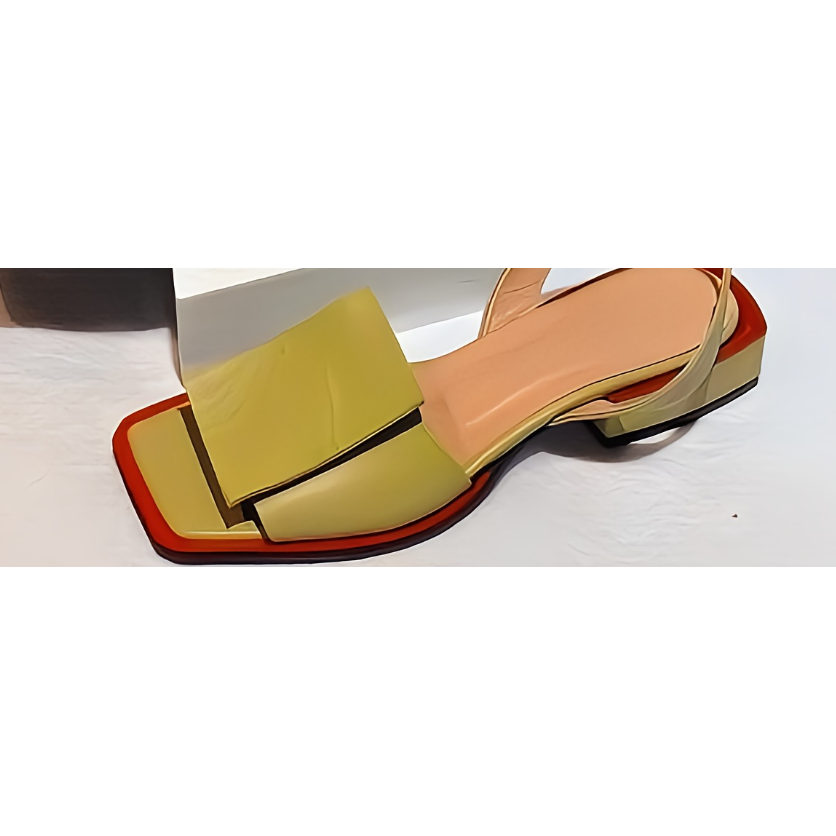 Elegant Short Heel Slingback Sandals