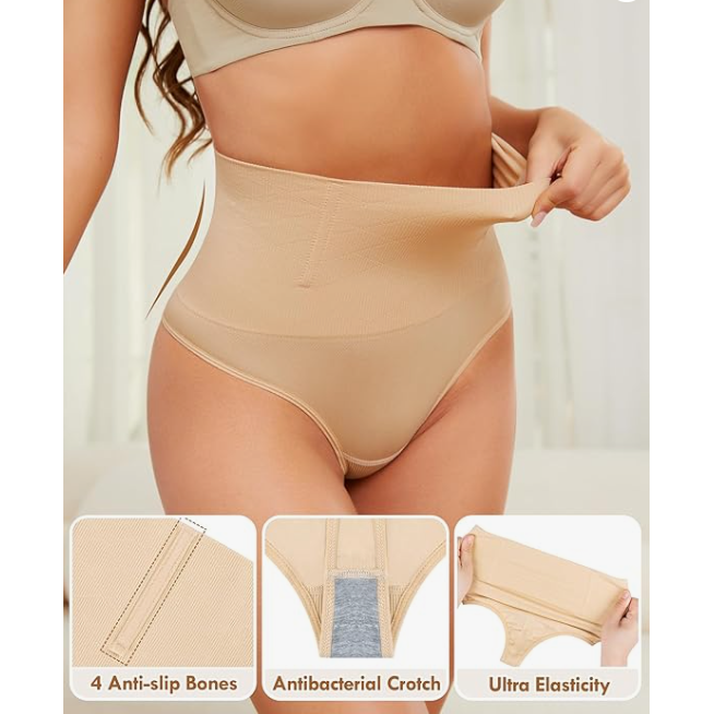 High Waist Tummy Control Shapewear Strong Shaping Underwear Body Shaper