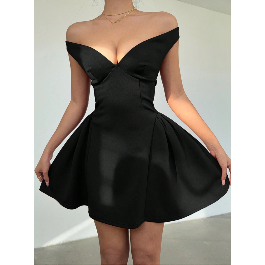 Off-Shoulder Mini Dress