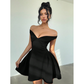 Off-Shoulder Mini Dress