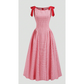 Sexy Halter Backless Solid Color Maxi Dress