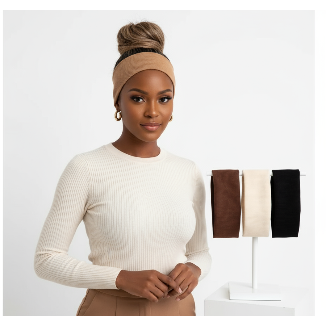 Wide Ribbed Headband