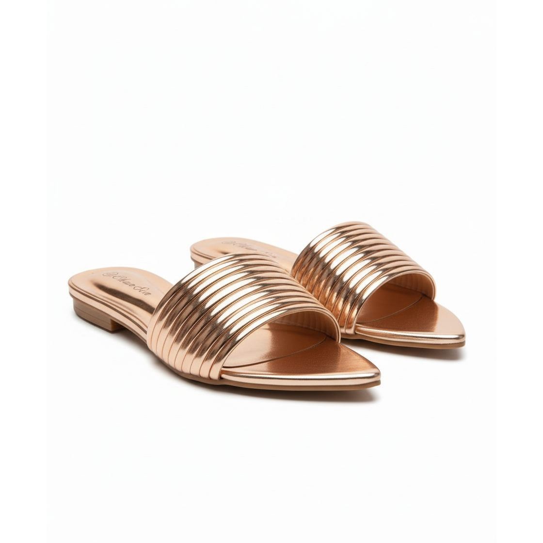 Pointed Toes Flat Sandals.