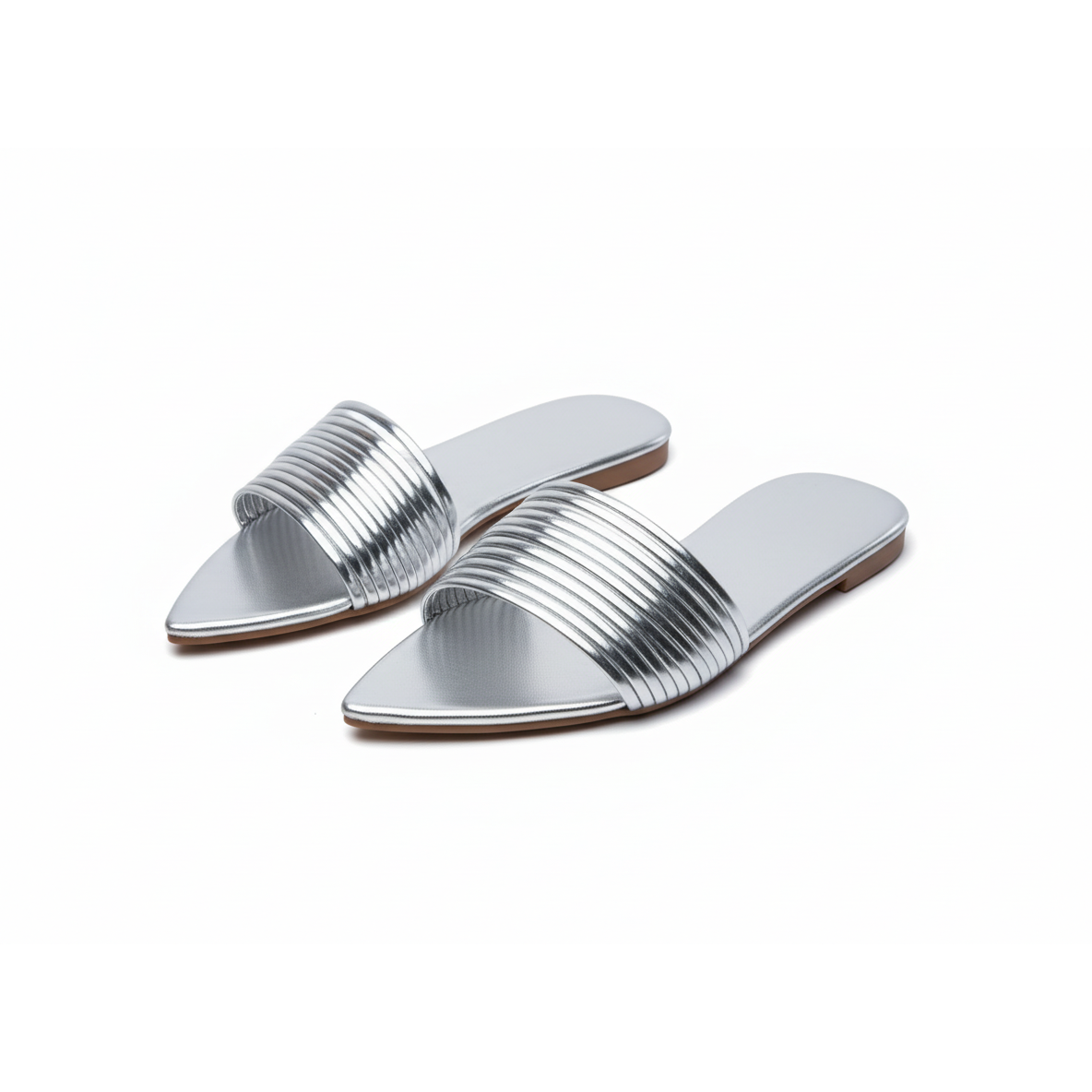 Pointed Toes Flat Sandals.