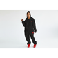 Plus Size Zip-Up Hoodie & Wide-Leg Pants