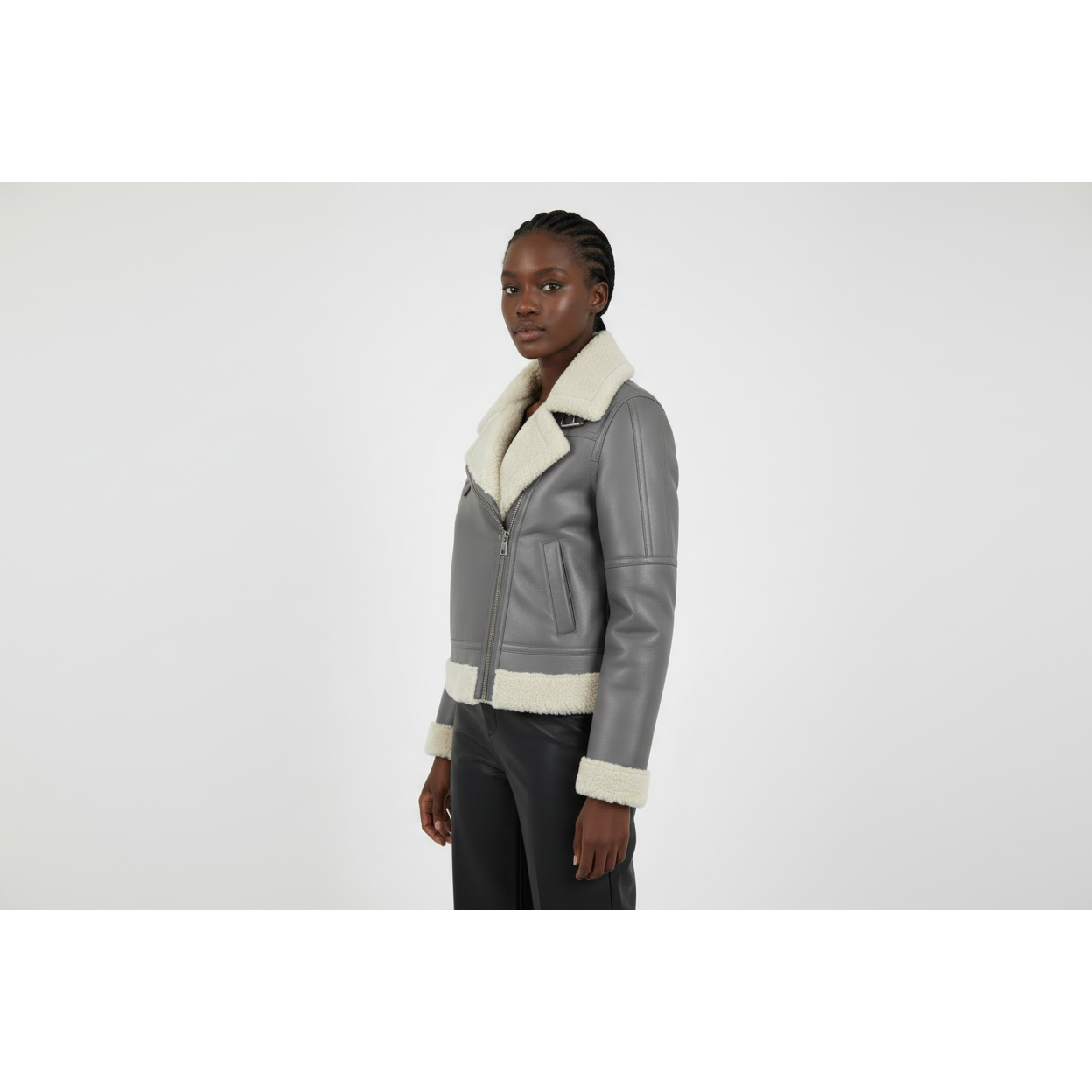 Long Sleeves Sheep wool inner Jacket