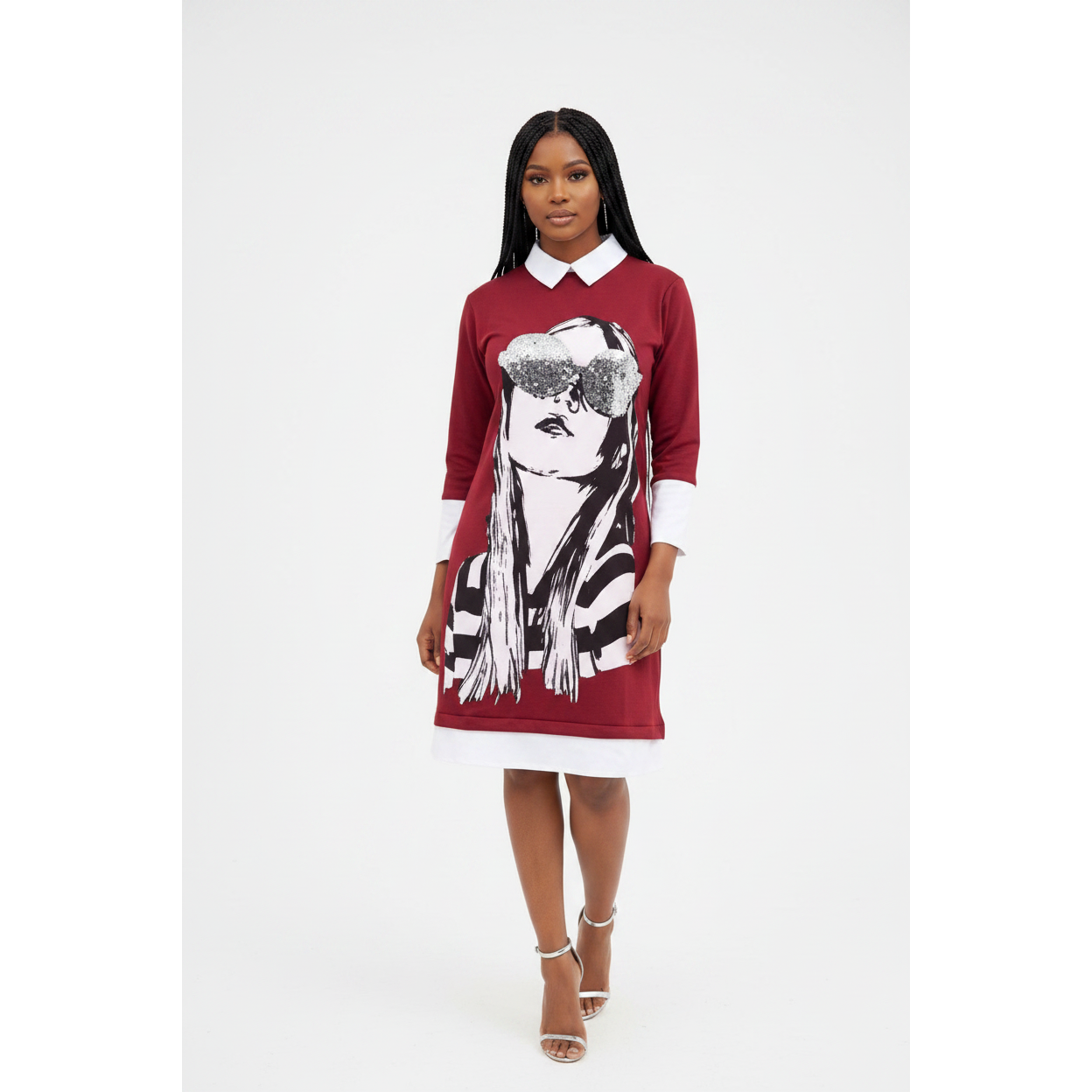 Cartoon Printed Dress