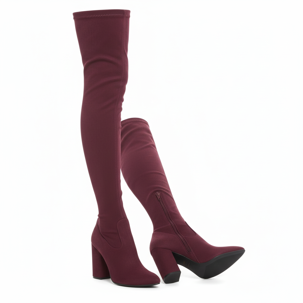 Thigh High Sock Boots 