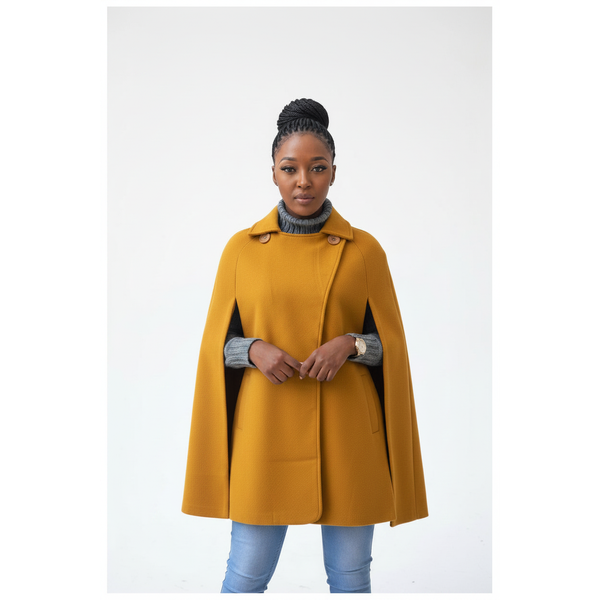 Trench Cape Coat – YELLOW SUB TRADING