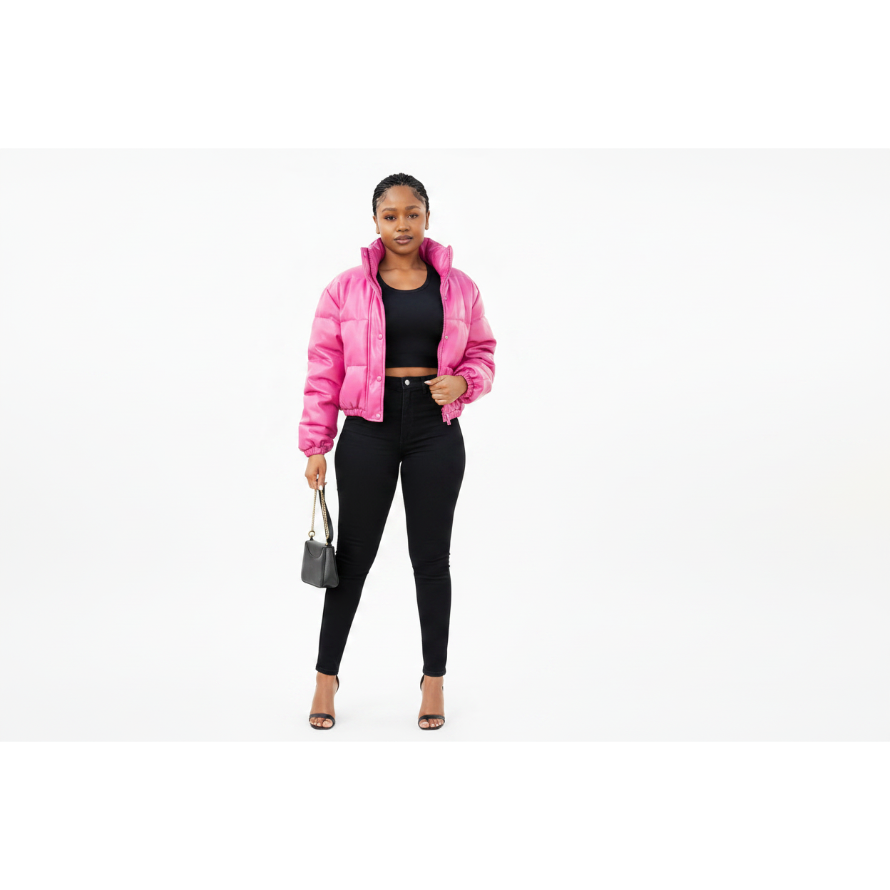 Warm Short Parkas Coat.
