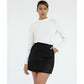 Suede Mini Skirt 