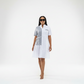 On Fire Shirt Dress