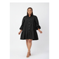 Butoon up bubble Shirt Dress 