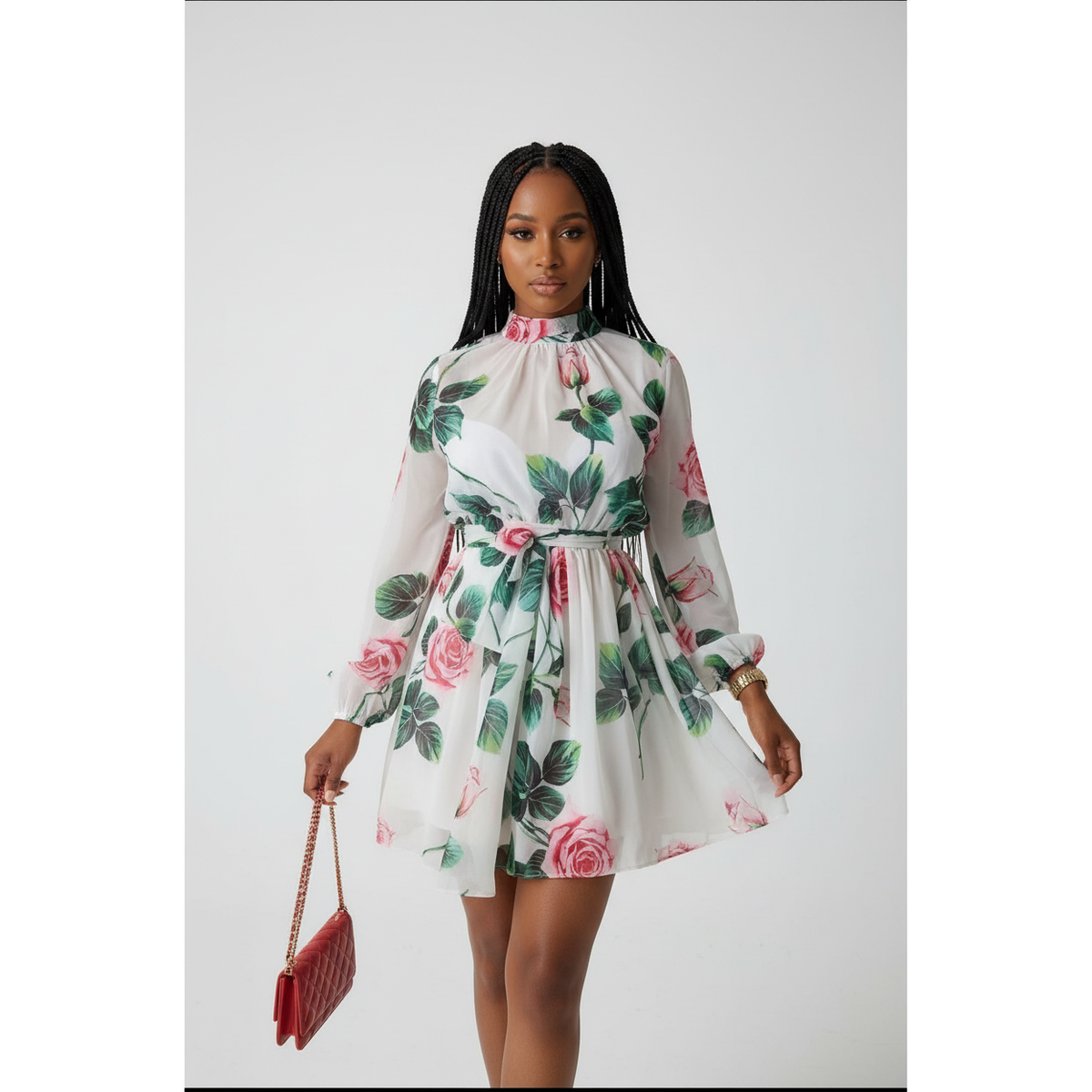 Floral Midi Dress