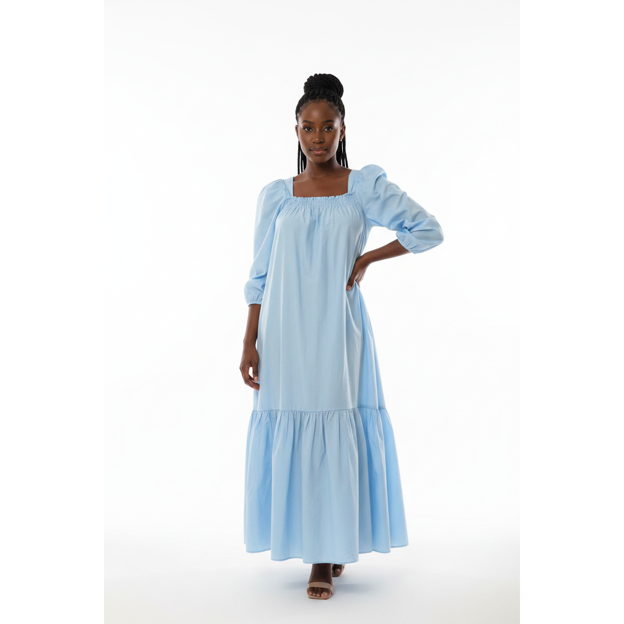 Off Shoulder Bubble Dress 