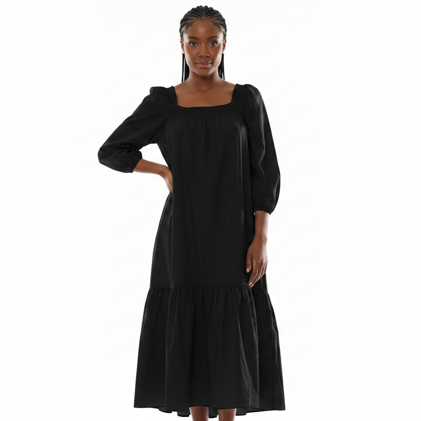Off Shoulder Bubble Dress 