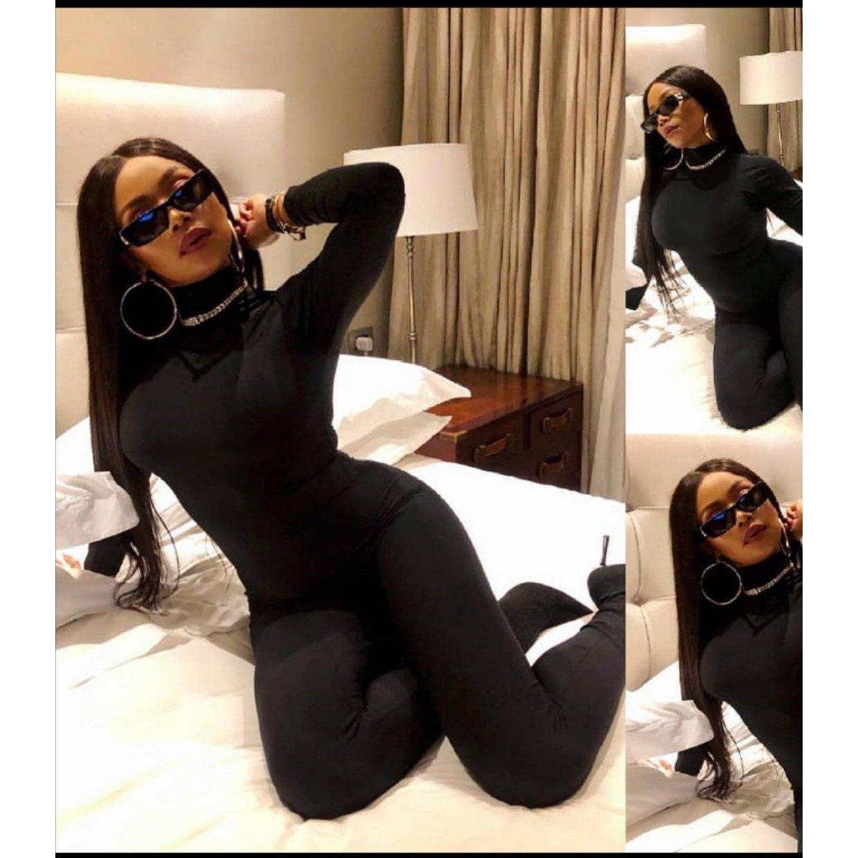 Reversible Zipper Bodyglove Jumpsuit 