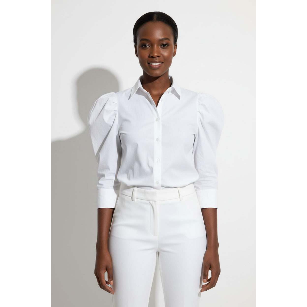 Lantern Sleeve Blouse