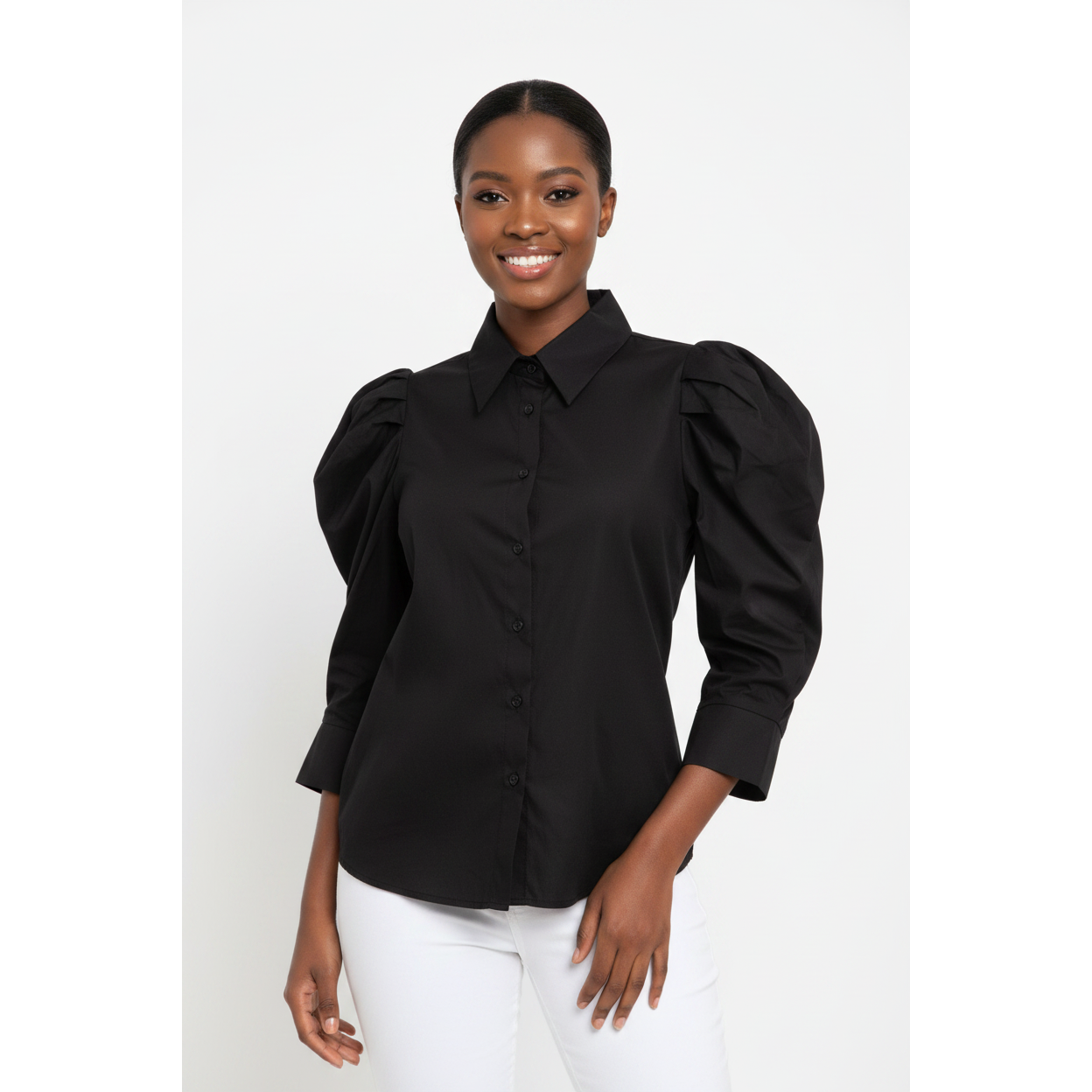 Lantern Sleeve Blouse