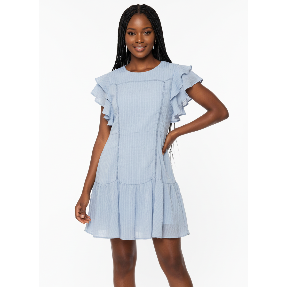Ruffle Mini Summer Dress