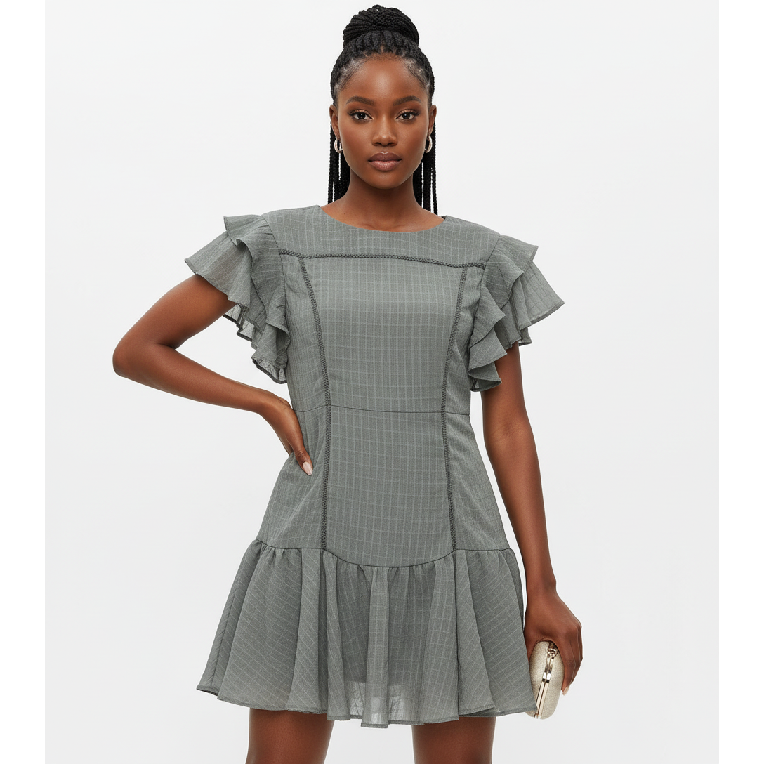 Ruffle Mini Summer Dress