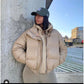 Thick Warm Short Parkas Coat.