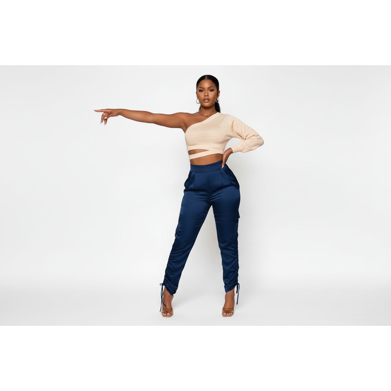 High Waisted Satin Pants – YELLOW SUB TRADING